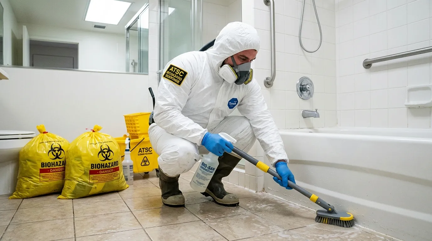 Decontamination equipment deployed for Blood Cleanup in Brookhaven